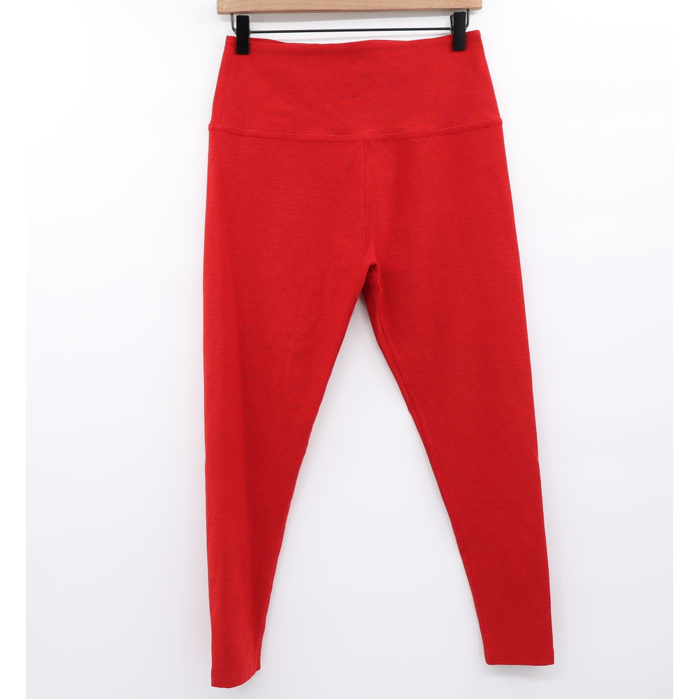 Beyond Yoga Sz XL Spacedye Caught In the Midi High Waisted Legging Holly Red